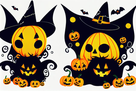 Halloween Slime Slogan. Halloween t shirt design Raster. Witchの素材