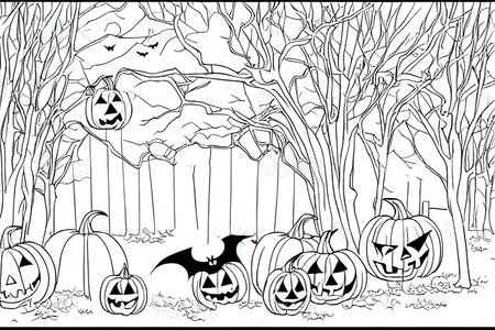 halloween banner. halloween background. halloween day concept. happy halloweenの素材