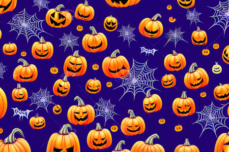 halloween banner. halloween background. halloween day concept. happy halloweenの素材