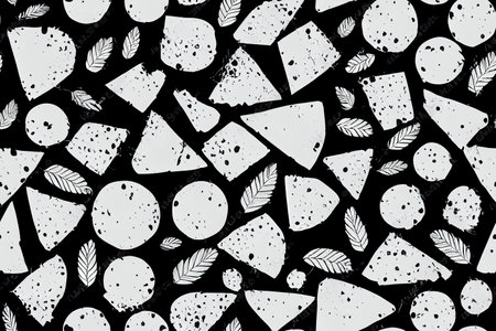 Collection of elegant seamless white pattern 2d background.の素材