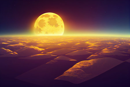 Mid autumn landing page template with sky lantern 3dの素材