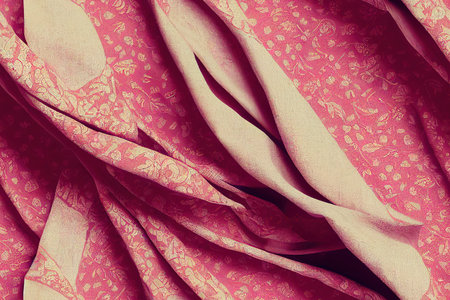 Kalamkari Block Print Seamless Pattern, Kalamkari, Block Print Seamlessの素材