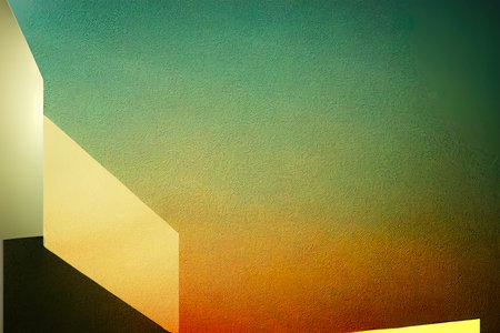 Realistic blurred natural light leaves palm and window shadowの素材