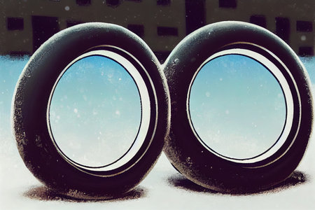 Swap winter tires for summer tires time forの素材