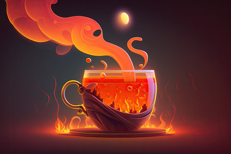 hot beverageの素材