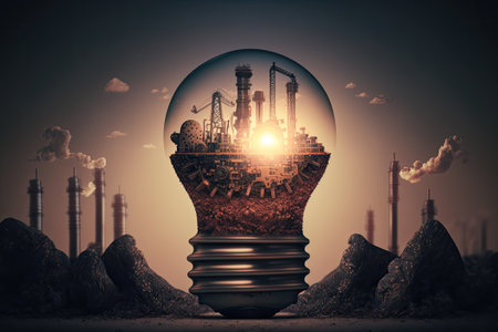 the idea of industrial progressの素材