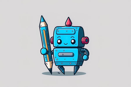 robot pen logoの素材