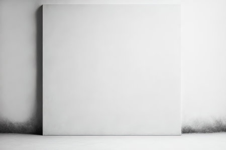 Background of a white wall for designの素材