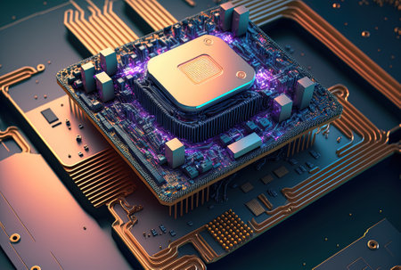 Background on CPUs and computer chipsの素材
