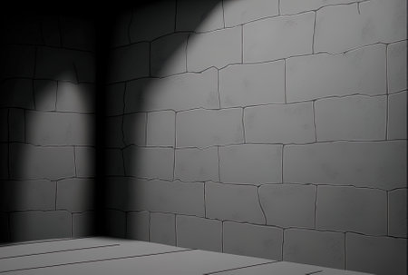 Background of textured gray concrete wallの素材