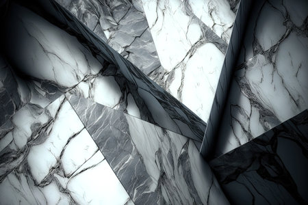 Background texture of gray marbleの素材