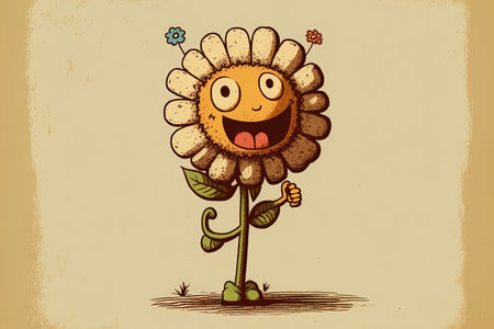 animated flowerの素材