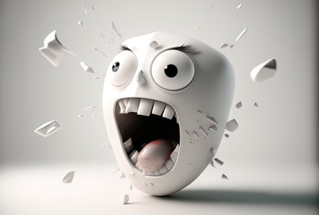 comical white backgroundの素材