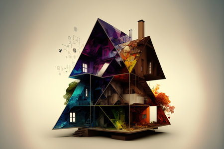 Efficiency of Energy House No. 9 (calc),の素材