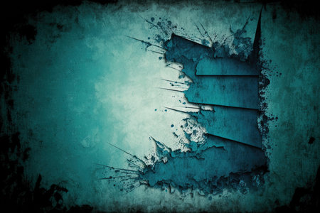 Background with text space and a blue grunge textureの素材