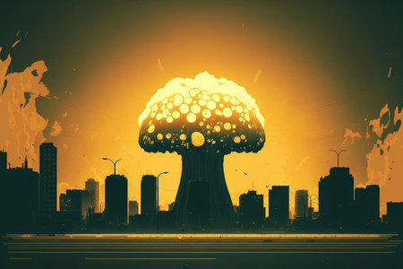 Citywide nuclear detonationの素材