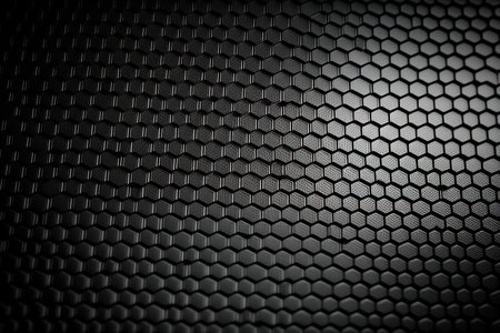 Close up of black textured backgroundの素材