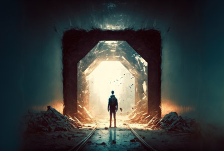 Concept idea stand in tunnelの素材