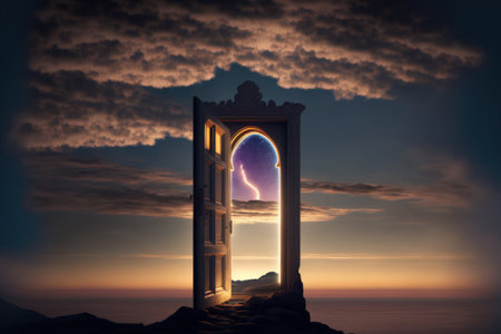 Magic Door To Another Worldの素材