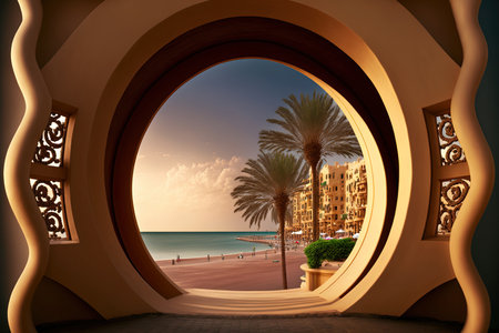 Perfect Photograph taken at the Alcourniche in Jeddahの素材