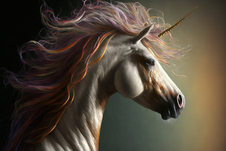 Photographs of realistic unicornsの素材