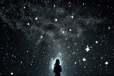Star showerの素材