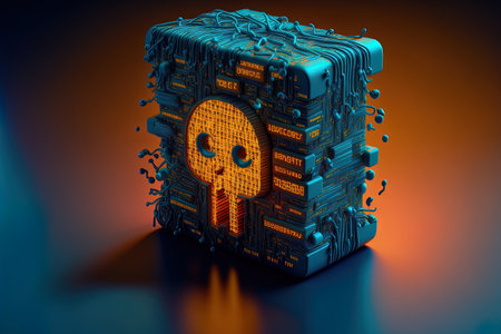 history of computer hacking or insecurityの素材