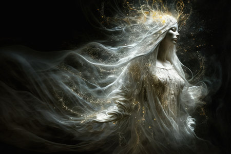 Light Goddess of Ethereal Realmの素材