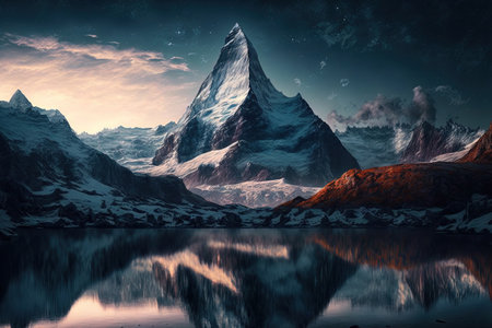 the most stunning mountains on earthの素材