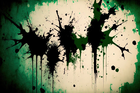 Wall covered with splatter marksの素材