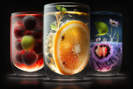 Fruit based mixed drinks for good healthの素材