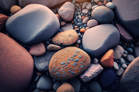 The background and texture are stones. Tone of rock. Aesthetically pleasing abstract surface and backdropの素材