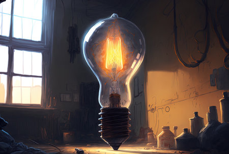 new suggestions, innovative innovation the lightbulbの素材