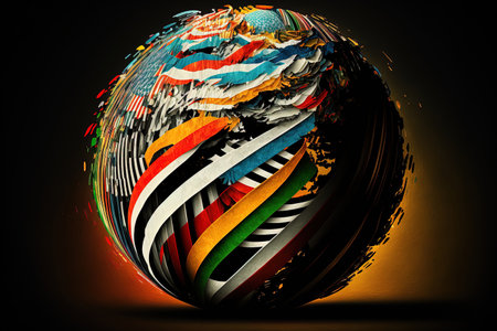 global flagの素材