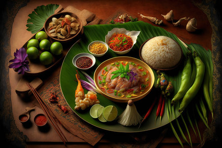 Thai cuisineの素材