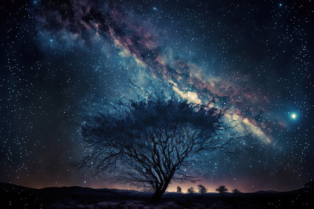 starfield as a backdrop Starry night sky as a backdropの素材