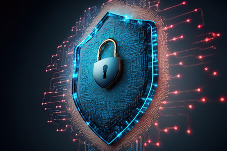 technology for data protection and cybersecurityの素材