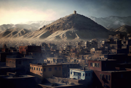 View of Kabulの素材
