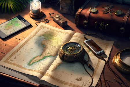 Navigation for travel, vacation, and phone callsの素材