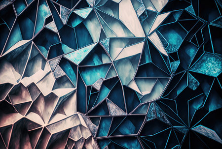 Strange and lovely geometric abstract texture for the backdrop of a photoの素材