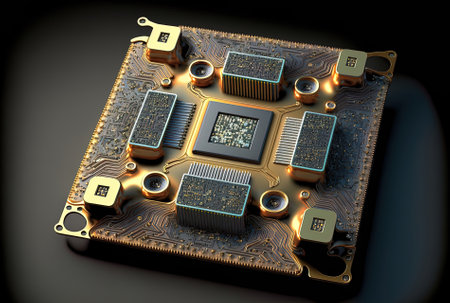 computer chipの素材