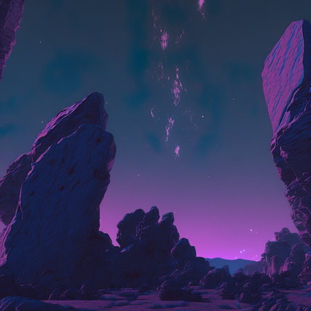 blue pink astronomyの素材