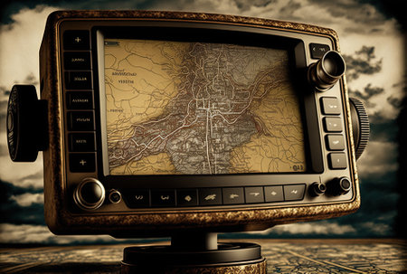 the GPS navigatorの素材