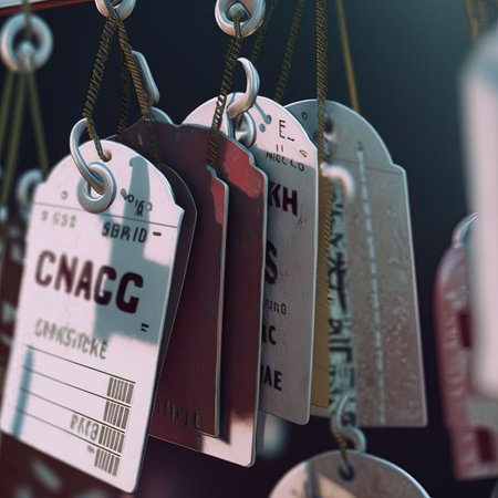 Price Tag tags plate label suspended hangingの素材