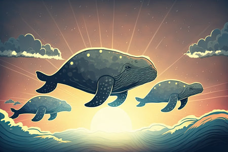Coming Home Leatherbacks to the Oceanの素材