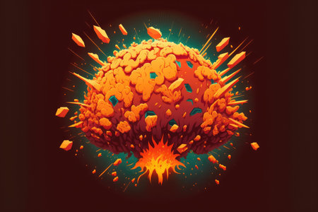 Fireball explosionの素材