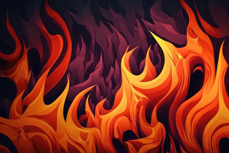 abstract blaze fire flame texture for banner backgroundの素材