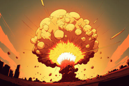 fireball a bombingの素材