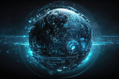 Expertise in business and technological fieldsの素材