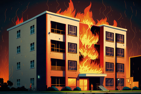 Apartment on Fire 2の素材